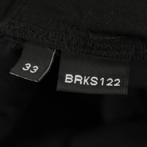 Purple Brand Jeans Mens 33 P001 Low Rise Slim Black Paint Splatter Streetwear - Picture 9 of 16